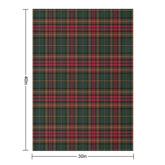 County Cavan Irish Tartan Quick-dry Throw Blanket