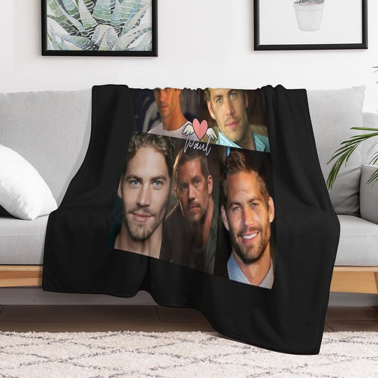 Paul Walker Lightweight Throw Blanket