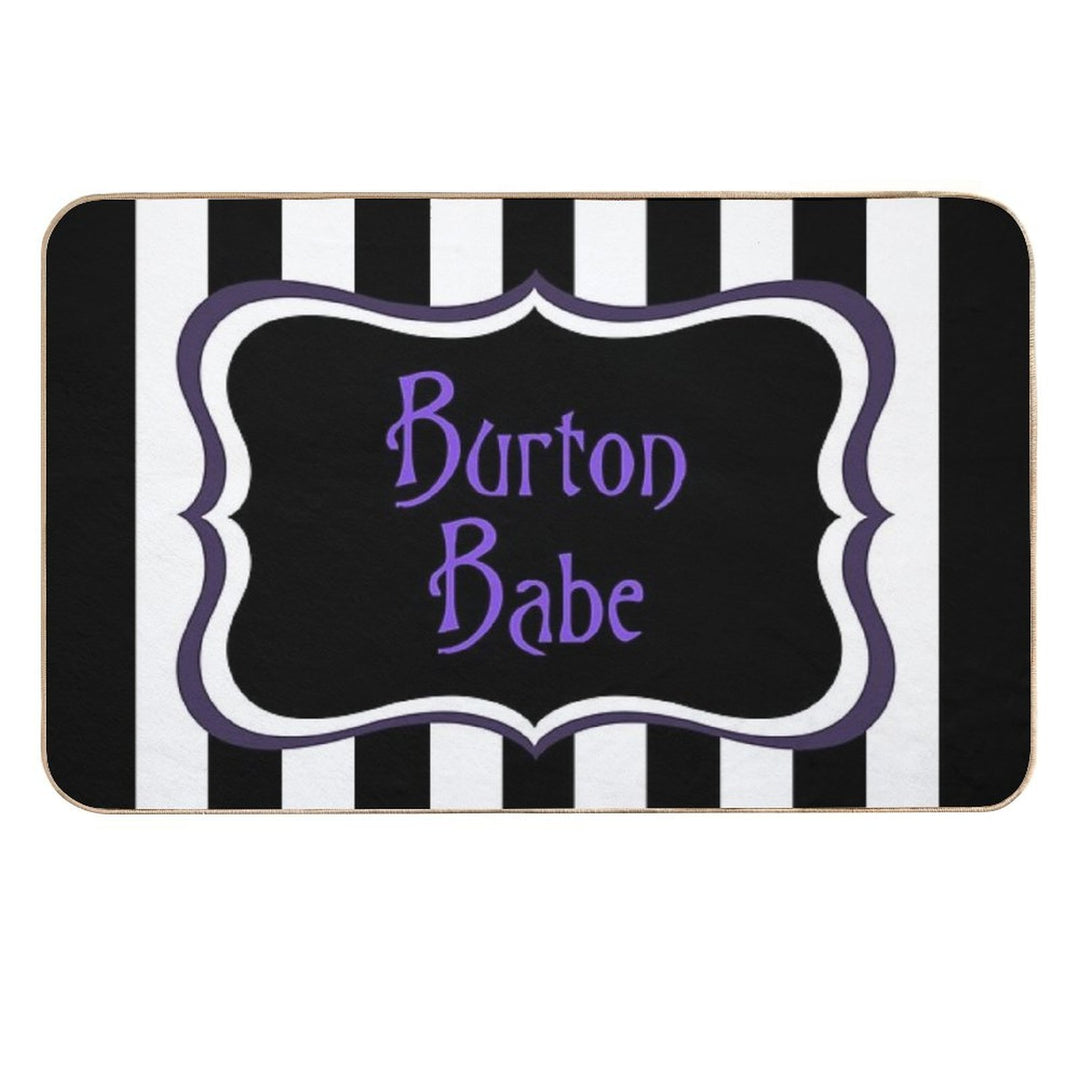 Burton Babe [striped Variant]  Anti-Trip Bath Mat