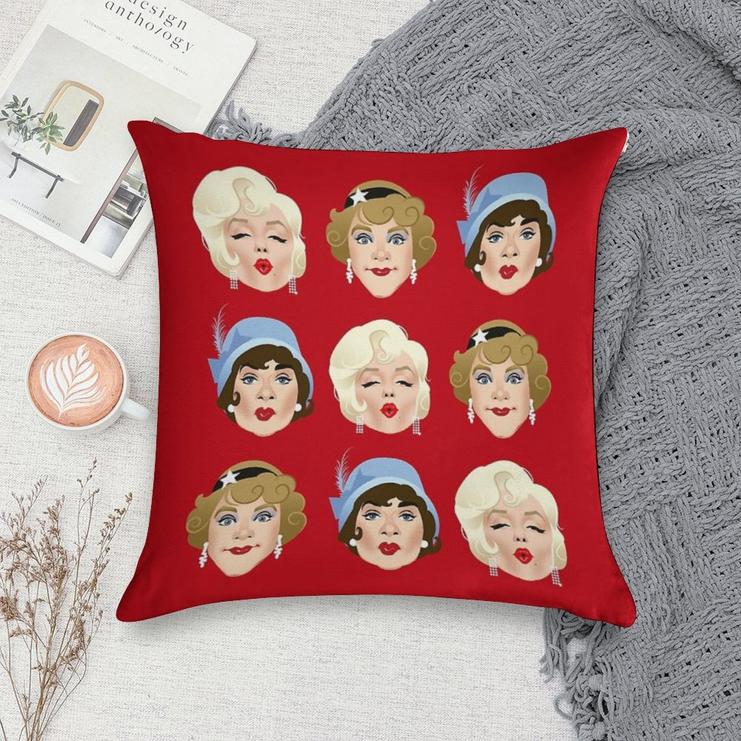 Hot Soft Anti-Pilling Throw Pillow