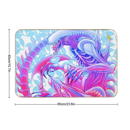 Alien  Fade-Resistant Bath Mat