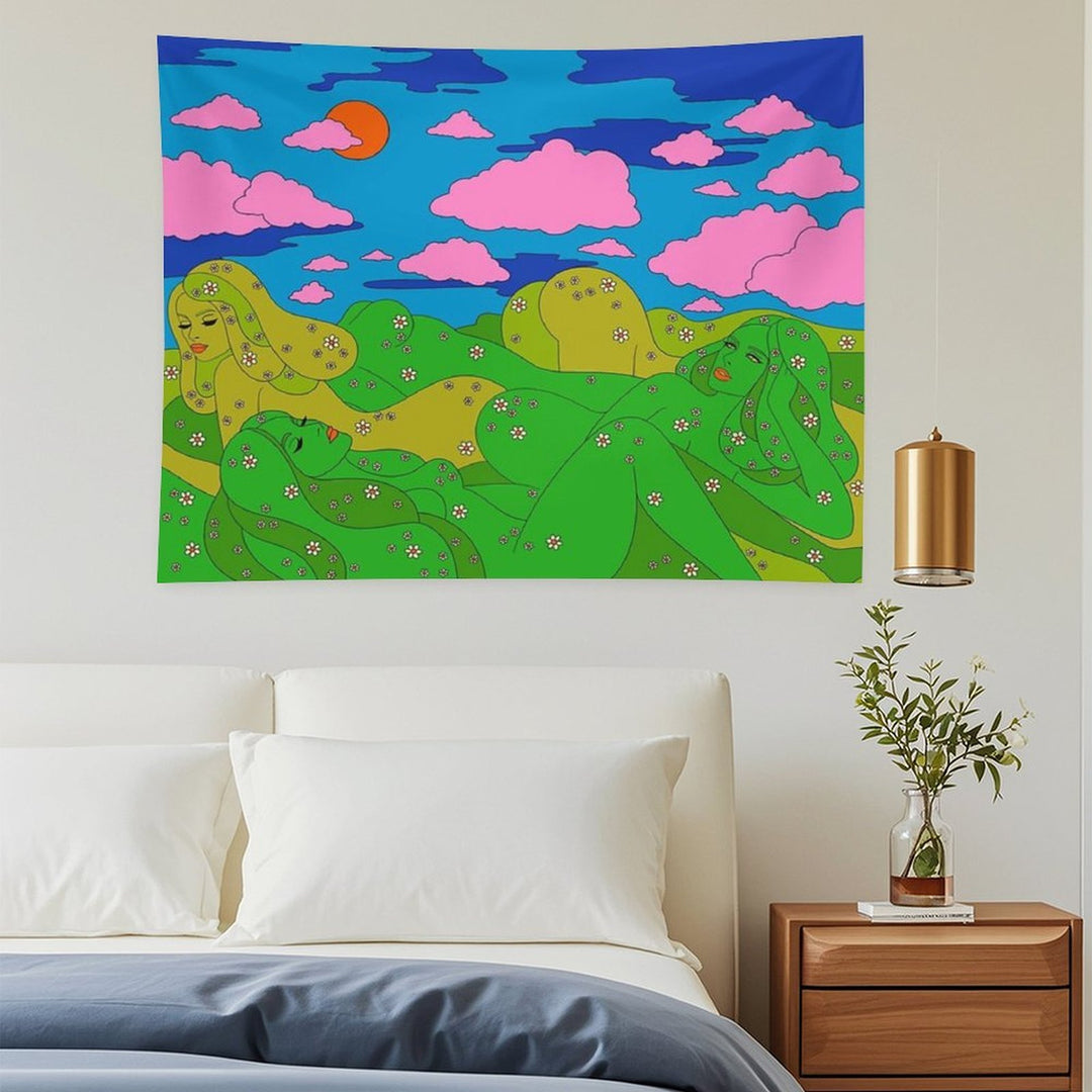 Miss Mountains Tapestry