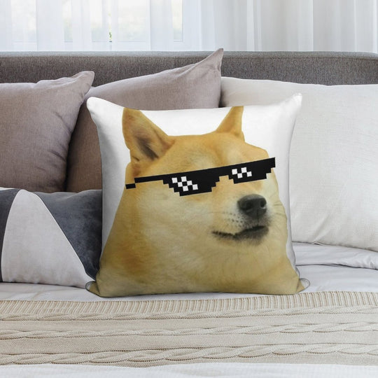 DOGE Soft Style Accent Throw Pillow