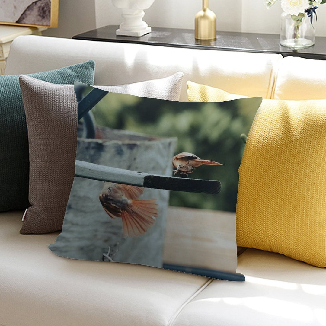 Warring Cardinals Soft Style Accent Throw Pillow