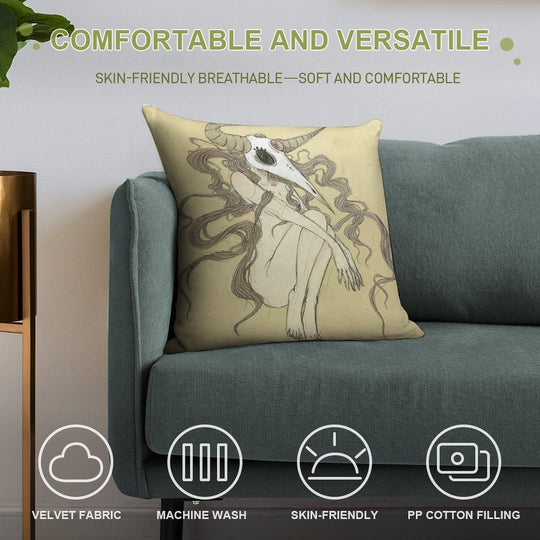 Where I Fit In Soft Reinforced Edging Throw Pillow