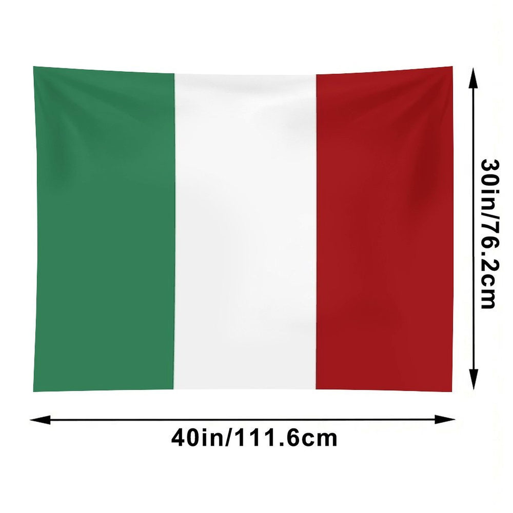 Italian Flag Tapestry