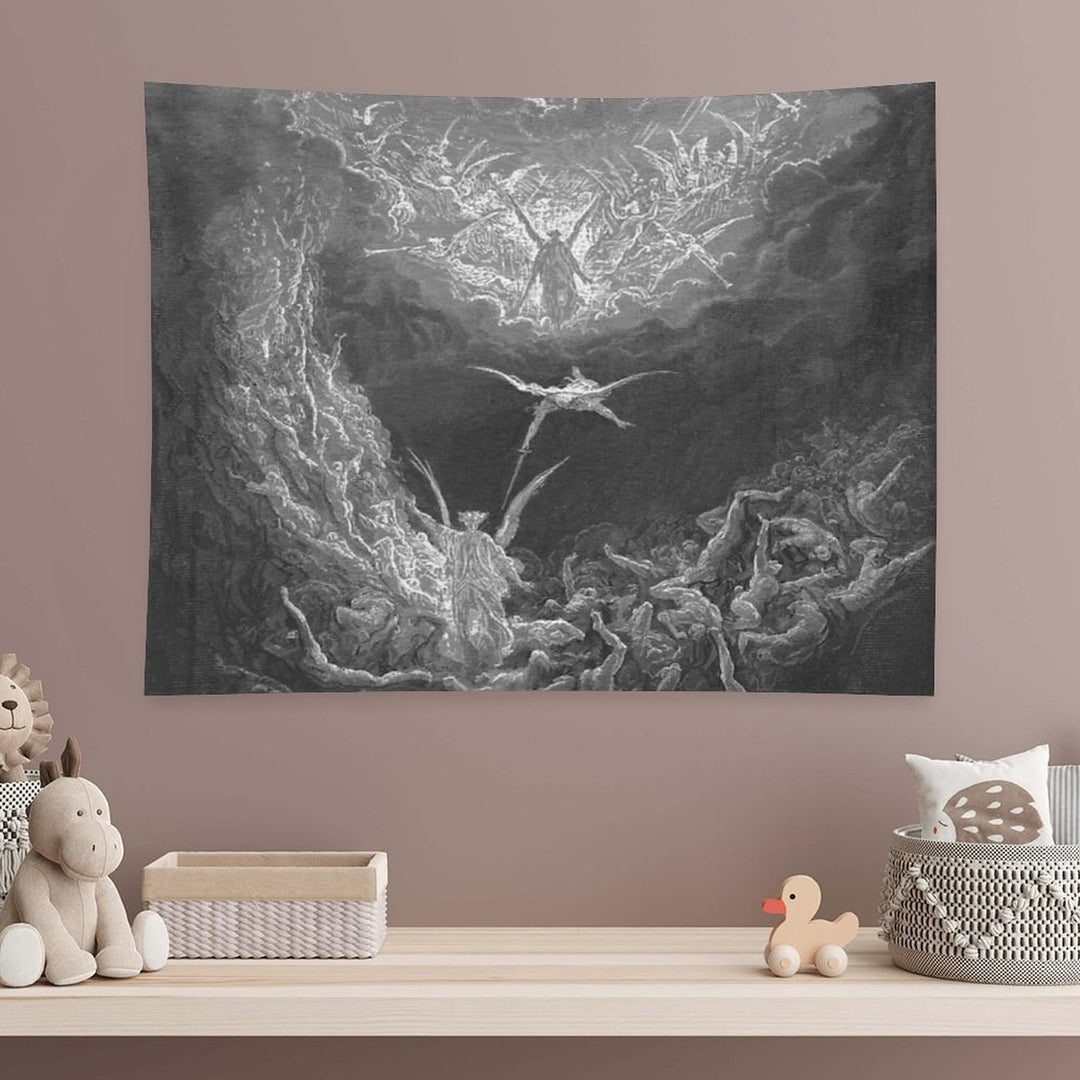 Gustave Dore La Sainte Bible Jugement Dernier Tapestry
