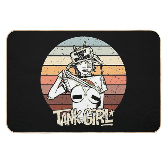 Tank Girl Classic Women  Stain-Proof Bath Mat