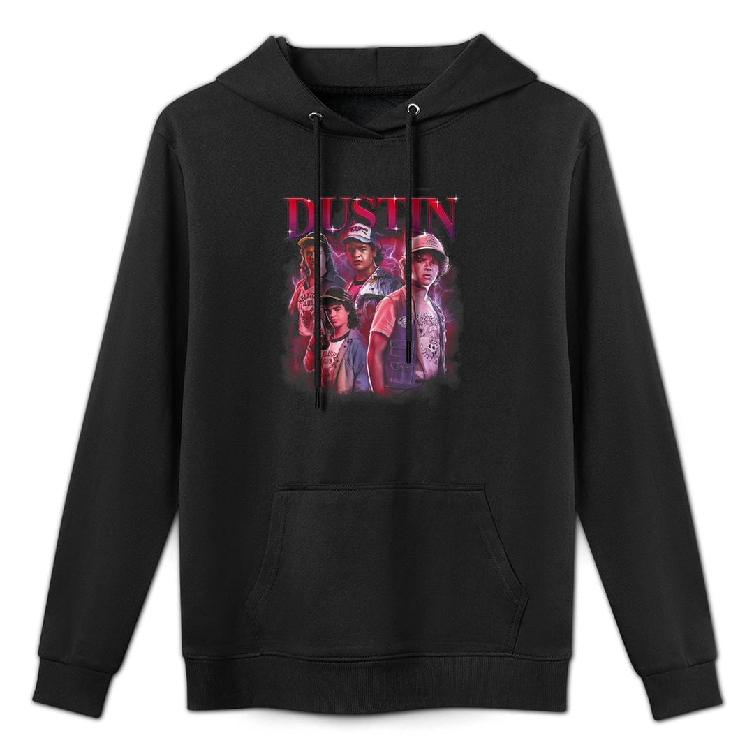 Stranger Things Dustin Heartthrob Officially Licensed Durable Construction Hoodie