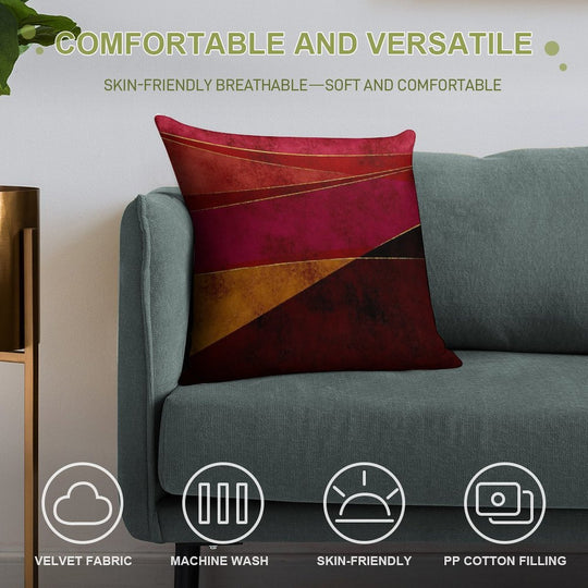 Contemporia 7 Soft Bedroom Essential Throw Pillow