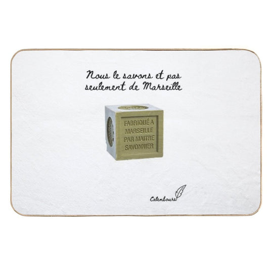 We Know It And Not Only from Marseille  Easy Maintenance Bath Mat