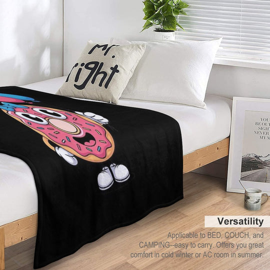 Riding Your Dad's Face Is My Cardio Saying Adult Humor Durable Throw Blanket