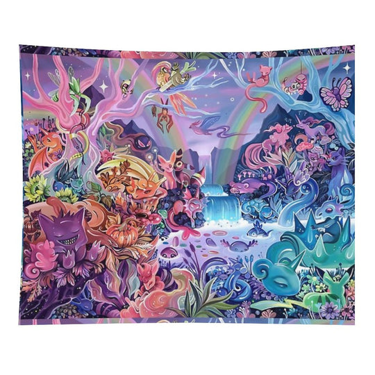 Sleepy River - FullCenter Version Tapestry