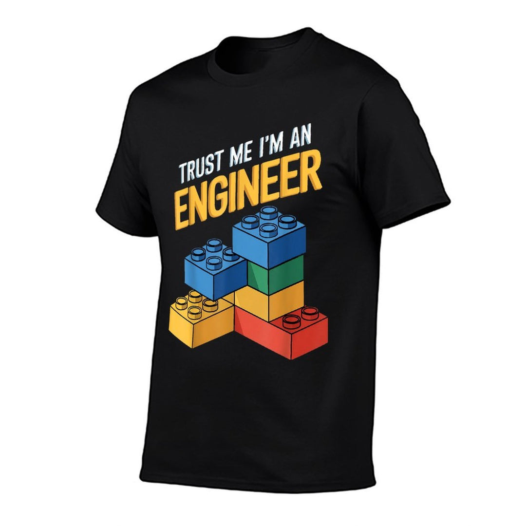 Im An Engineer Kids Brick Builder Bricks Building Blocks  Wrinkle-resistant T-Shirt