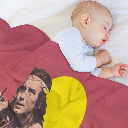 Winnetou, Chief of The Apaches, Karl May Film Shrink-resistant Throw Blanket