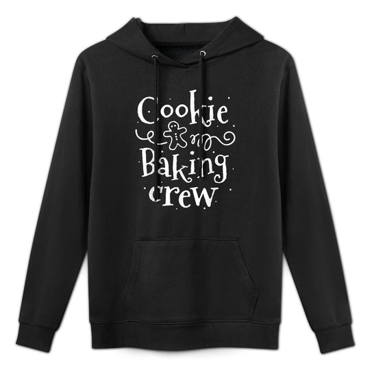 Cookie Baking Crew Baker Bake Kids Women Christmas Baking Easy Care Hoodie