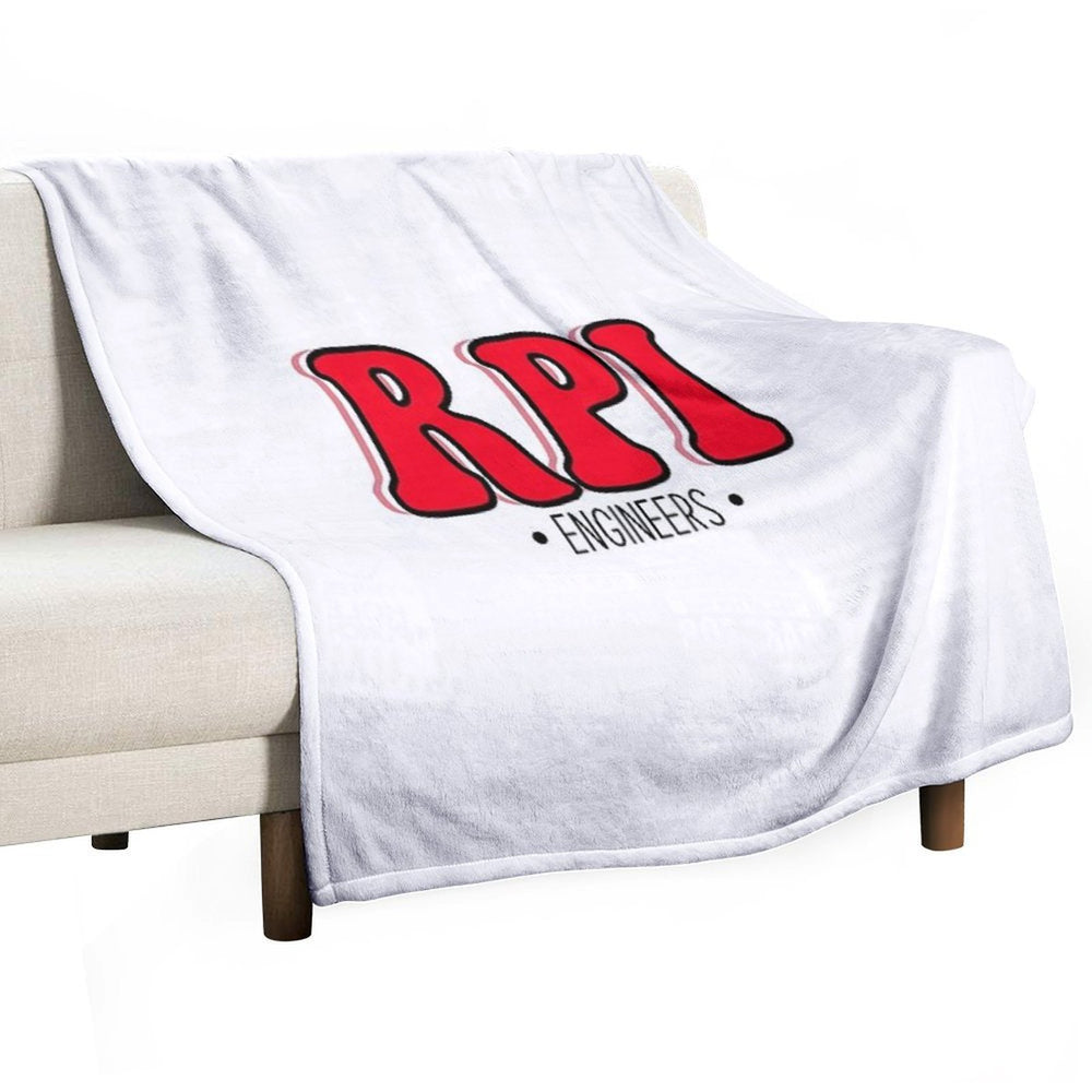 RPI Eco-conscious Throw Blanket