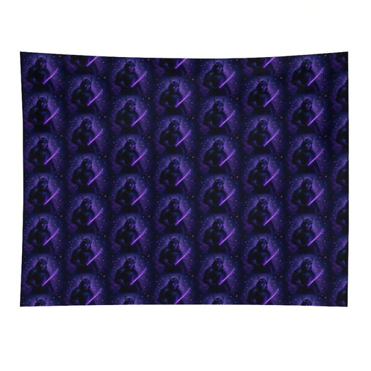 Shadow Blossom Ronin Tapestry