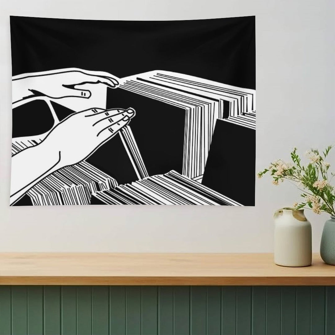 Crate Digger - Vinyl Records Tapestry