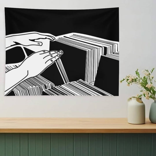 Crate Digger - Vinyl Records Tapestry