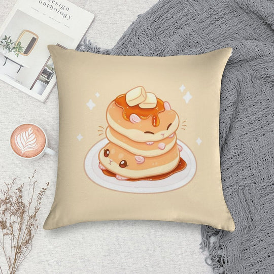 Hamcakes Soft High-Density Material Throw Pillow