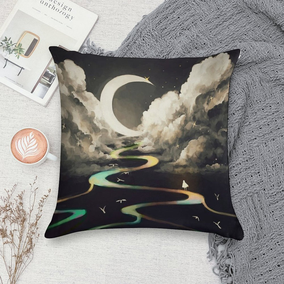 Ascending by Aurora. Soft Gift Ready Throw Pillow