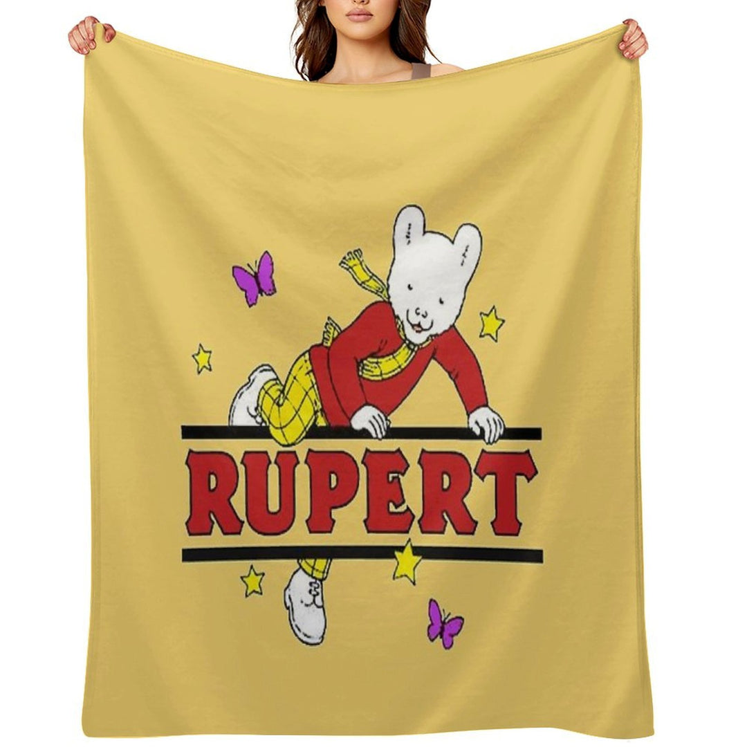 Rupert Bear Premium Throw Blanket