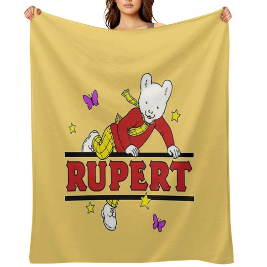 Rupert Bear Premium Throw Blanket