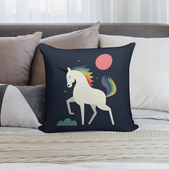 Stay Shine Soft Hidden Zipper Throw Pillow