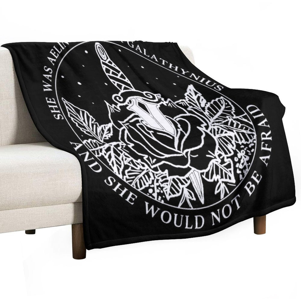 Aelin Galathynius - Throne of Glass Quote Quick-dry Throw Blanket