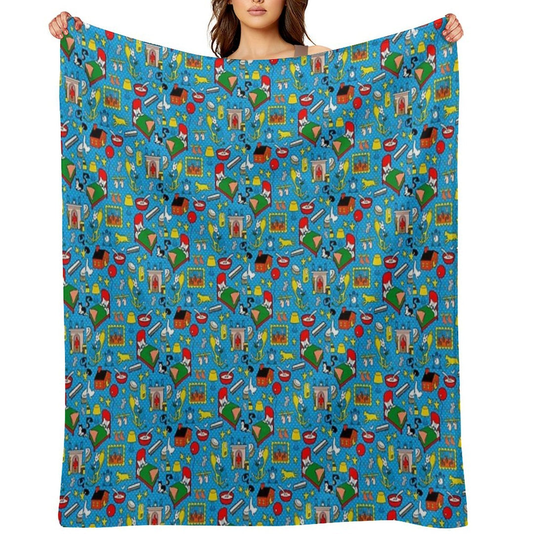 Goodnight Moon Wrinkle-free Throw Blanket