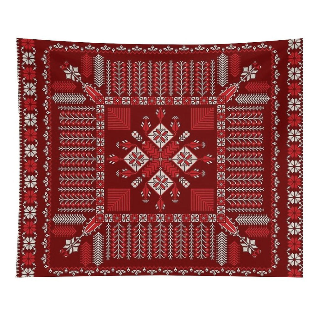 Tatreez Pattern Tapestry