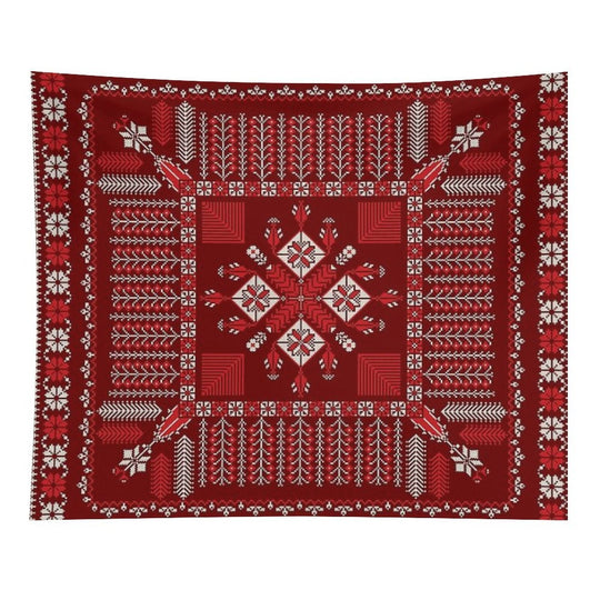 Tatreez Pattern Tapestry