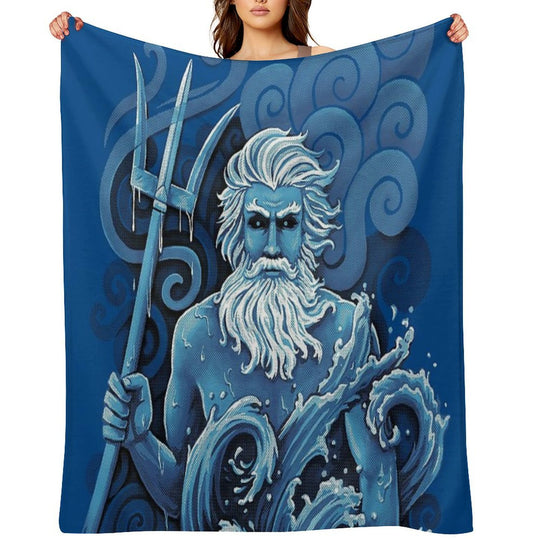 Poseidon Premium Throw Blanket
