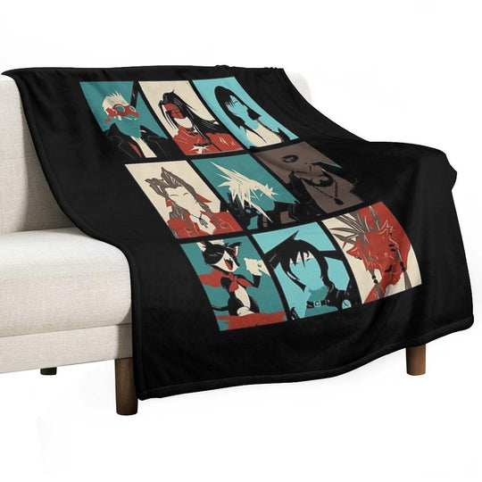 Fantasy Final Seven Shrink-resistant Throw Blanket