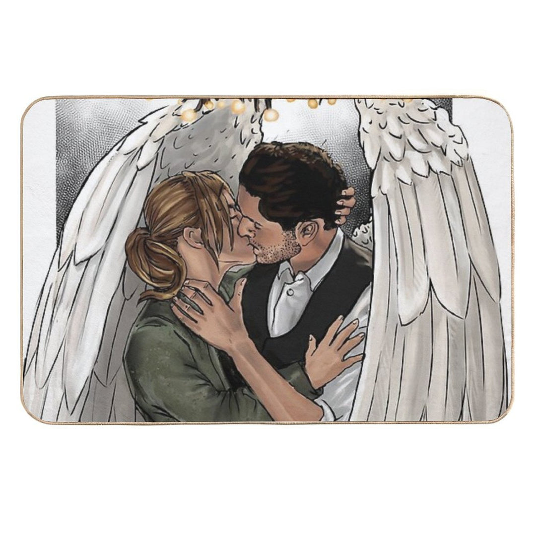 Just A Kiss  Versatile Bath Mat