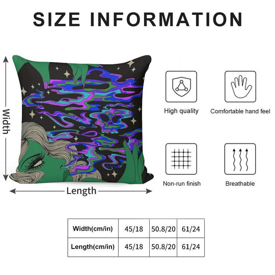 I Put A Spell on You Soft Shrink-Resistant Throw Pillow