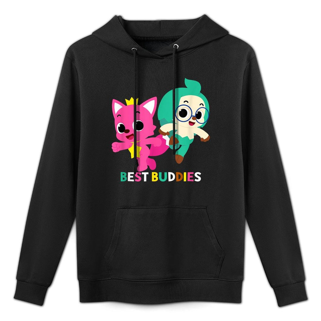 Pinkfong Wonderstar Best Buddies Pinkfong And Hogi Machine Washable Hoodie