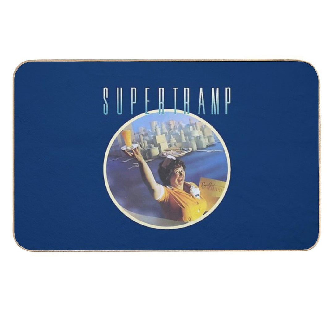 Breakfast In America  Easy To Clean Bath Mat