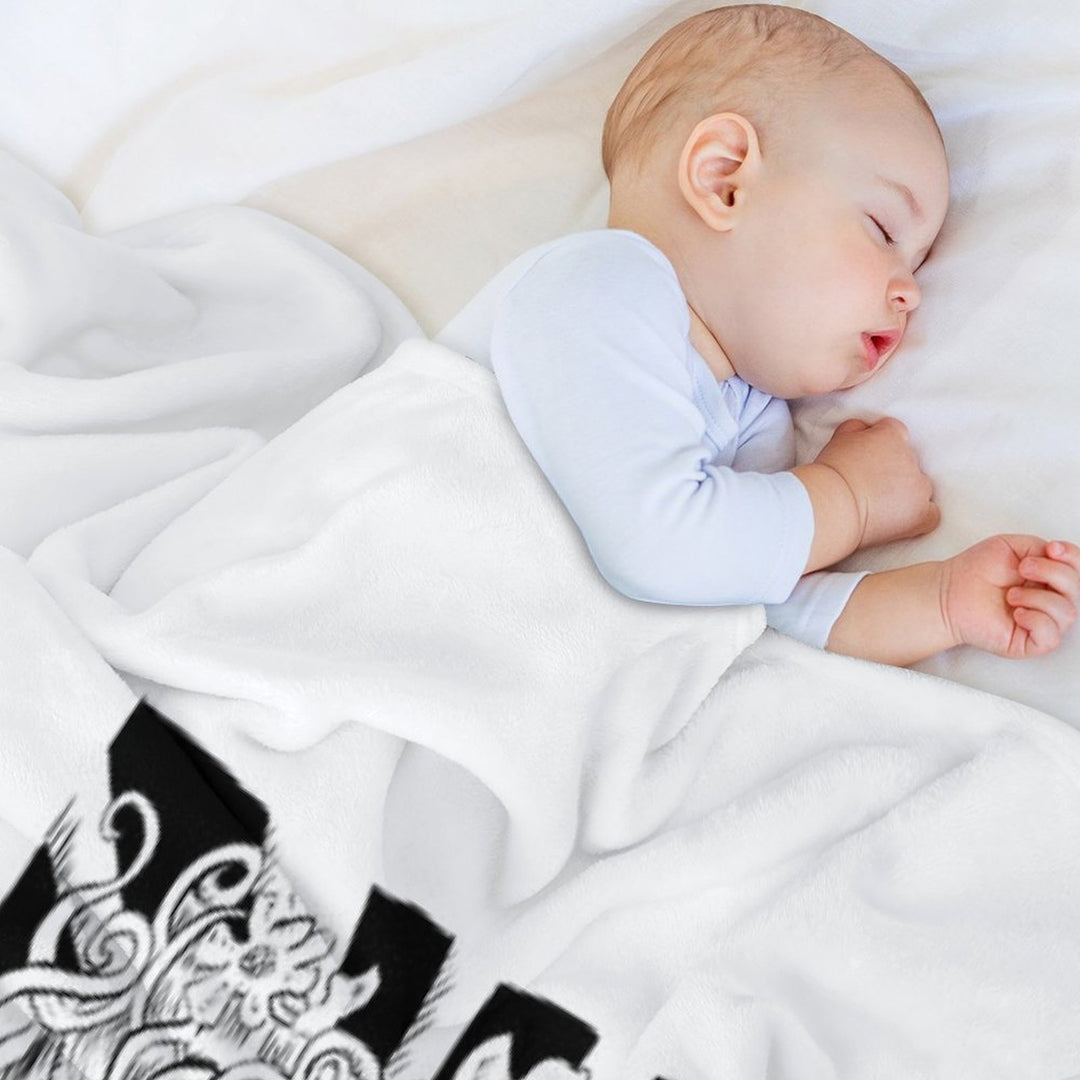 Solace Amongst The Flowers Comfort Throw Blanket