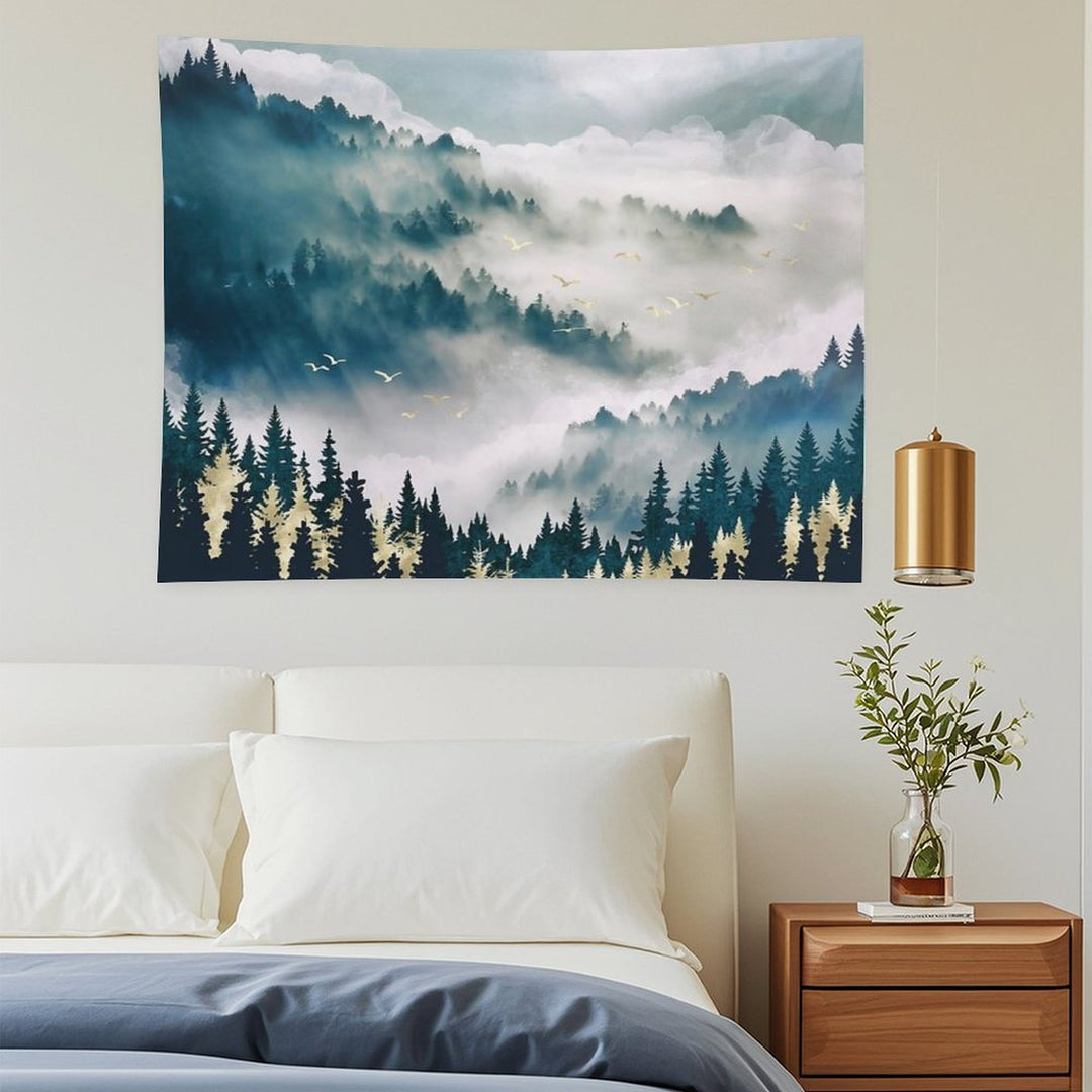 Misty Mountains Tapestry