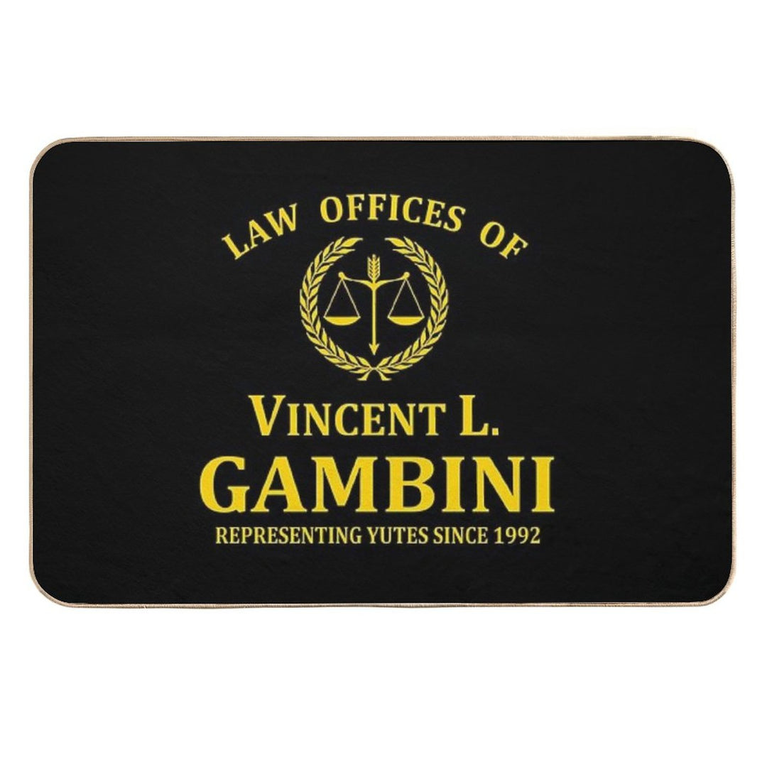 Law Offices Of Vincent L. Gambini  Fade-Resistant Bath Mat
