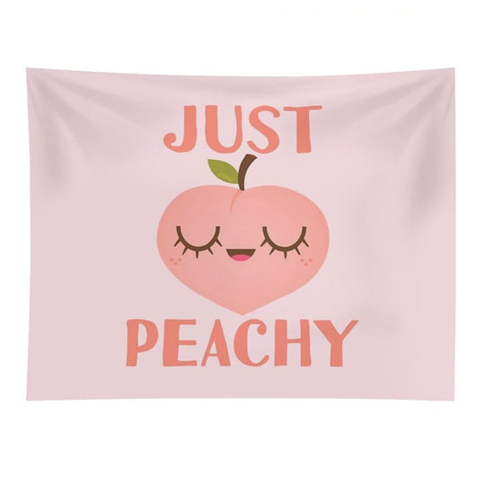 Just Peachy Tapestry