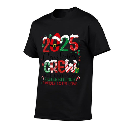 Christmas Cruisin Crew 2025 Matching Family Cruise Holiday  Polyester Blend T-Shirt