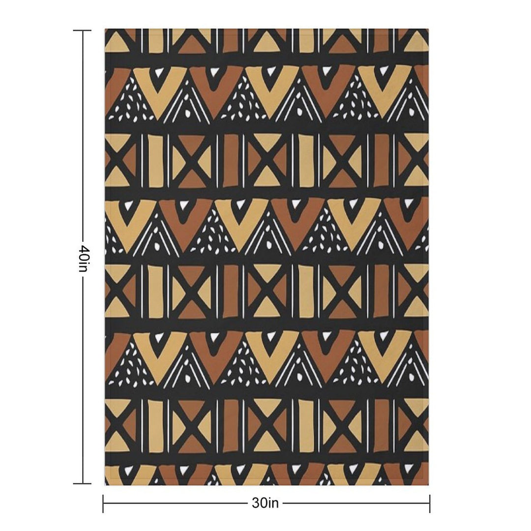 Mud Cloth Mali Quick-dry Throw Blanket