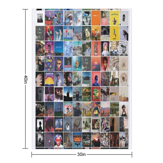 Some Really Good Albums Machine-washable Throw Blanket