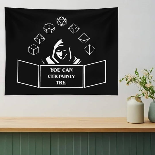 Storyteller Screen And Dice Set Tabletop RPG Gaming Tapestry