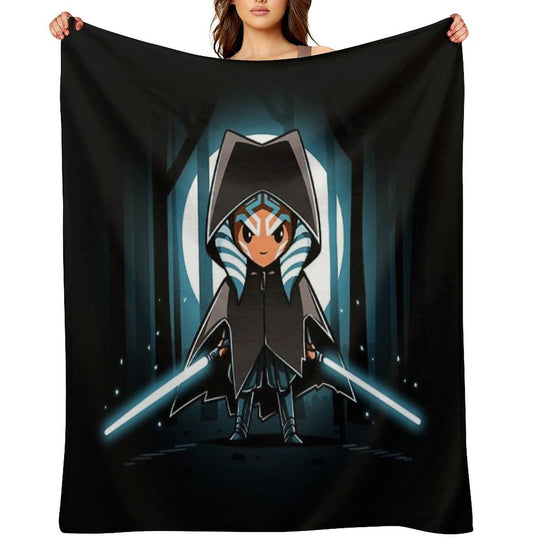 Ahsoka Tano Plush Throw Blanket