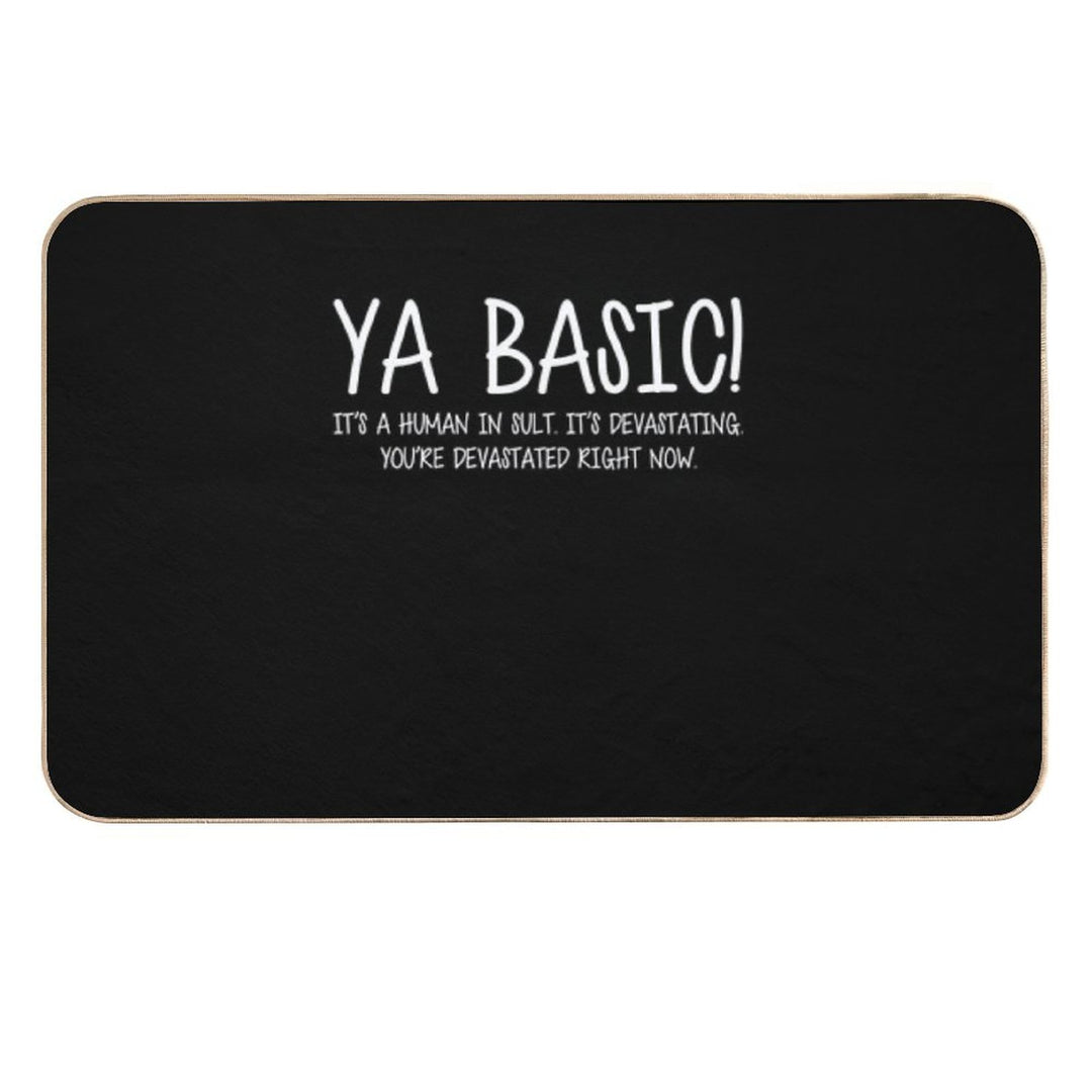 Ya Basic Devastating  Fade-Resistant Bath Mat