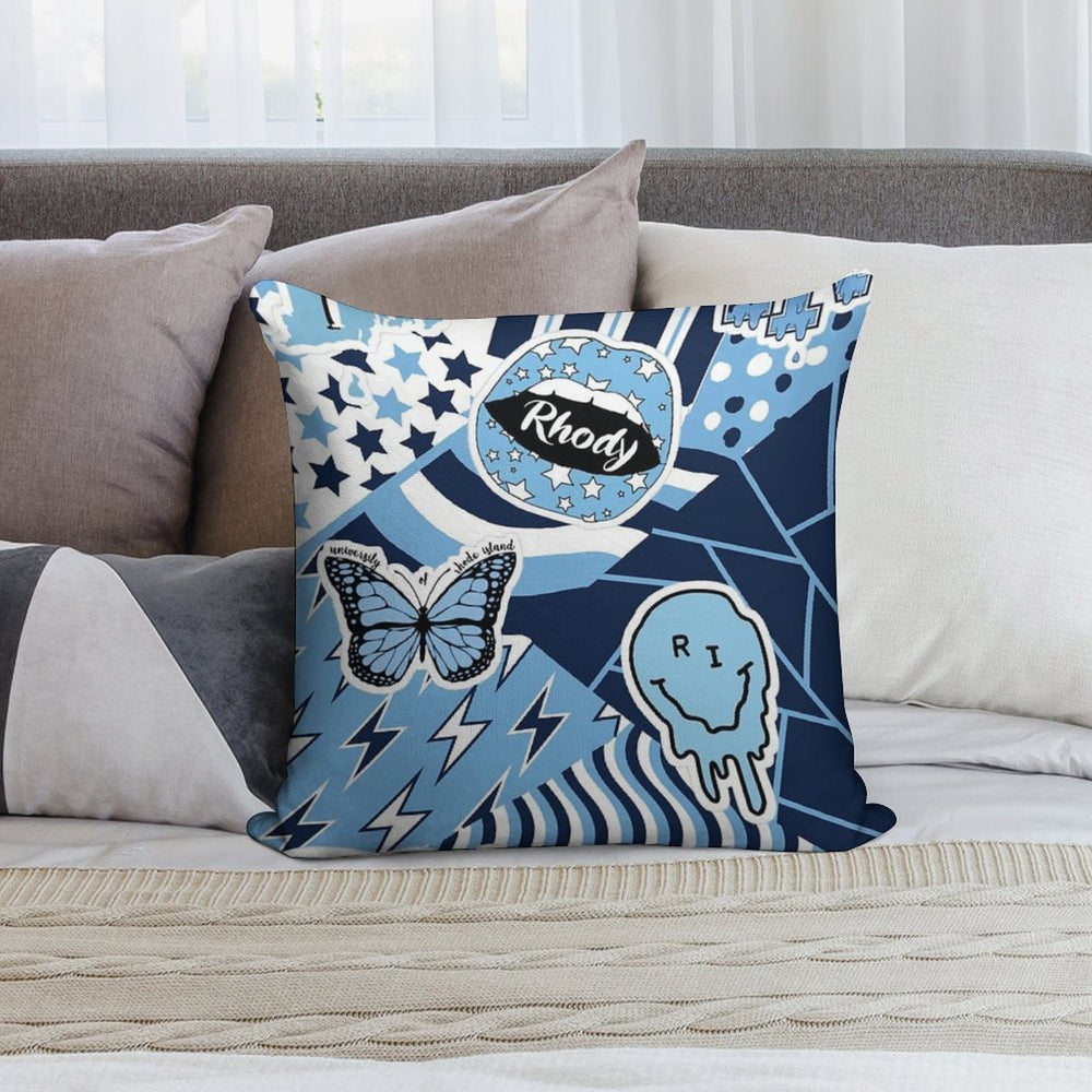 URI Collage Soft High-Density Material Throw Pillow